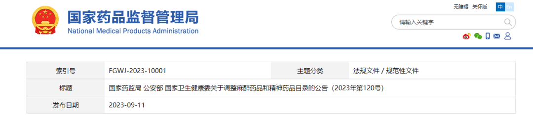 依托咪酯列入第二类精神药品目录！依托咪酯检测，势在必行